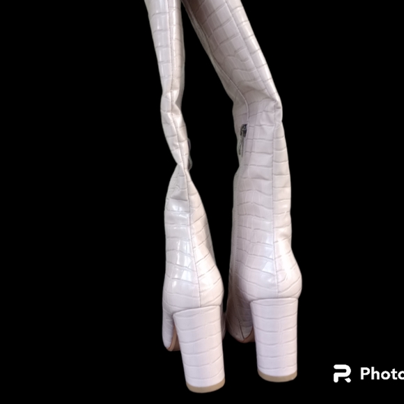 Modatope Knee High Western Boots - Picture 9 of 10